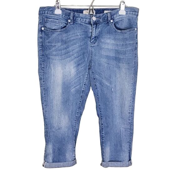 Seven7 Denim - Seven Skinny Easy Fit Capri Jeans Size 12